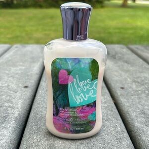 Love, love, love, bath and body works lotion